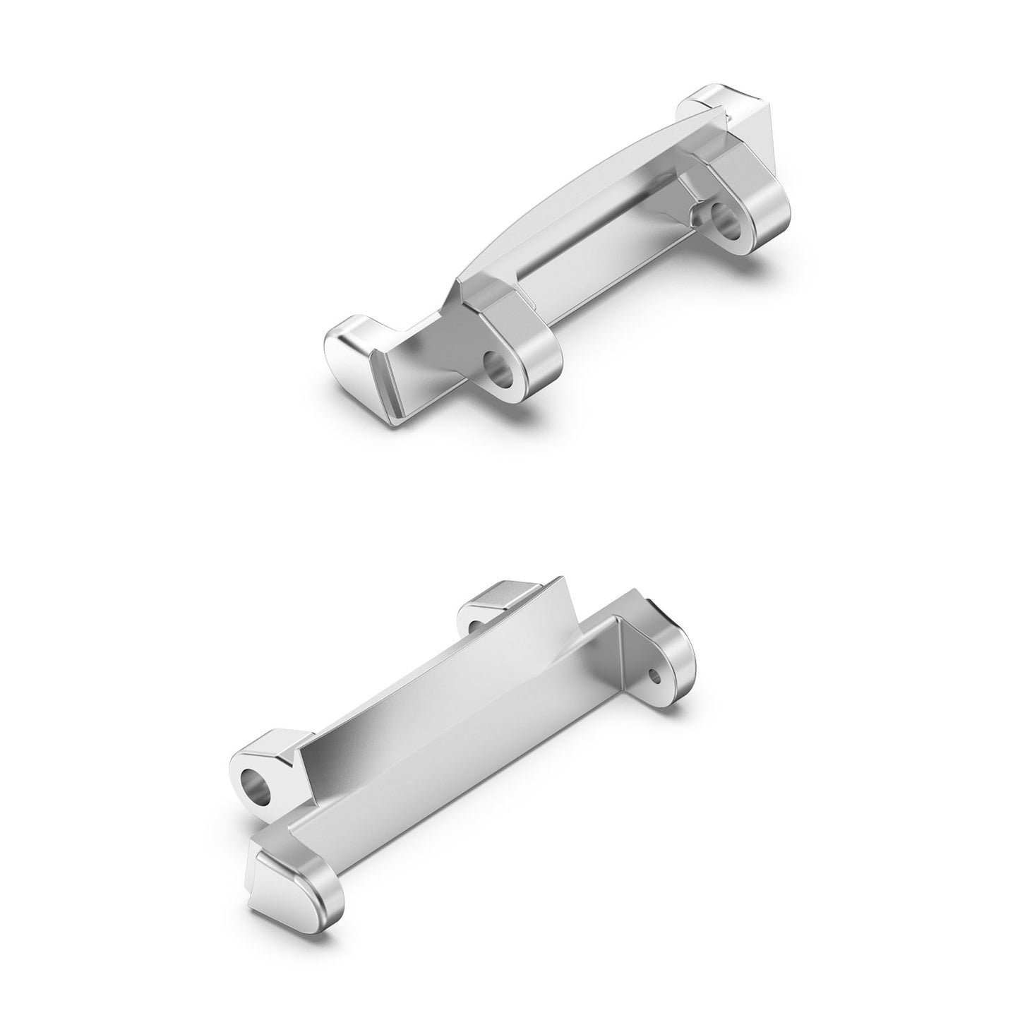 For Huami Amazfit T-Rex 2 1 Pair Stainless Steel Watch Adapter Connector Watch Band Accessory