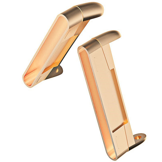 2Pcs/Pair Metal Watch Strap Buckle Connectors for Fitbit Versa 3 / Sense