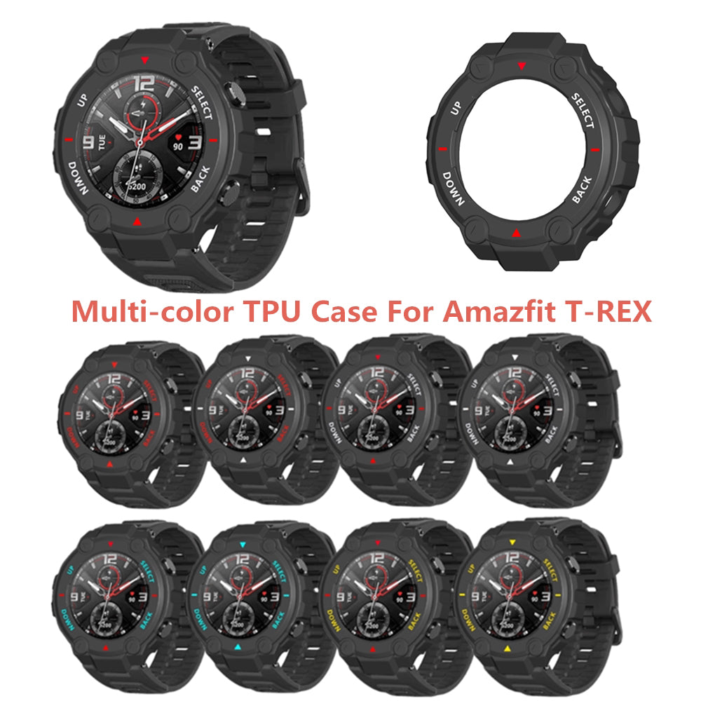 Anti-falling Scratch Proof Frame Protective Case Watch Shell for Huami Amazfit T-Rex A1918