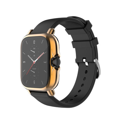 A1968 Electroplating TPU Smart Watch Protective Case Cover Frame for Amazfit GTS 2e/GTS 2