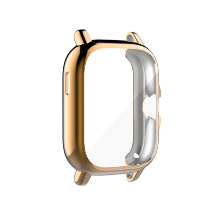 A1968 Electroplating TPU Smart Watch Protective Case Cover Frame for Amazfit GTS 2e/GTS 2