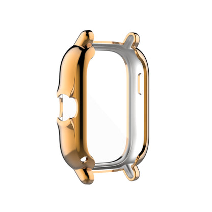 A1968 Electroplating TPU Smart Watch Protective Case Cover Frame for Amazfit GTS 2e/GTS 2