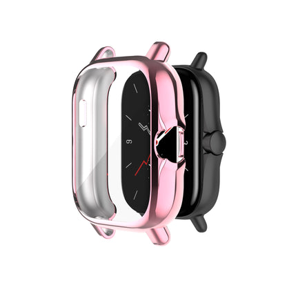 A1968 Electroplating TPU Smart Watch Protective Case Cover Frame for Amazfit GTS 2e/GTS 2