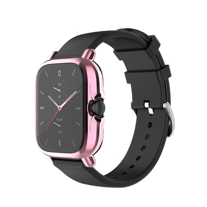 A1968 Electroplating TPU Smart Watch Protective Case Cover Frame for Amazfit GTS 2e/GTS 2