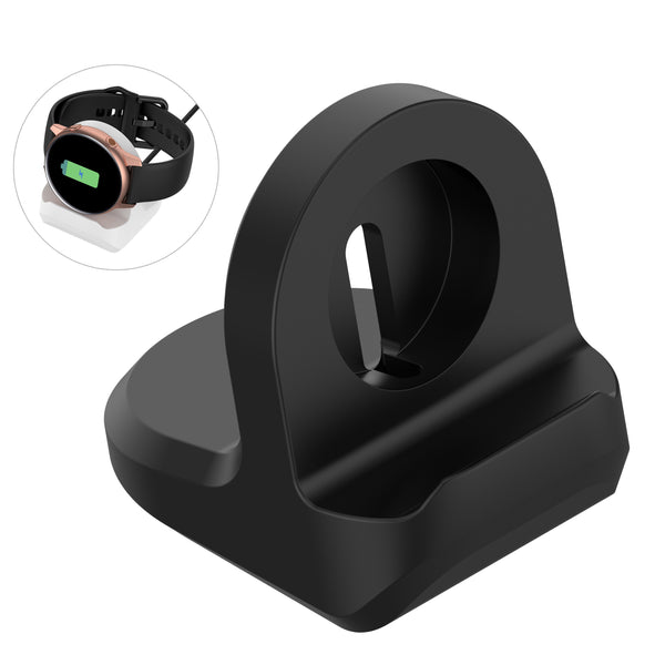 Smart Watch Silicone Holder Charging Stand Base for Samsung Galaxy Watch4 40mm/44mm / Samsung Galaxy Watch4 Classic 42mm/46mm