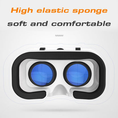 G05A Universal VR Headset Portable VR Goggles Virtual Reality Glasses for 3D Games HD Movies Compatible with 4.7"-6.5" Mobile Phones (052 Remote Control Version)