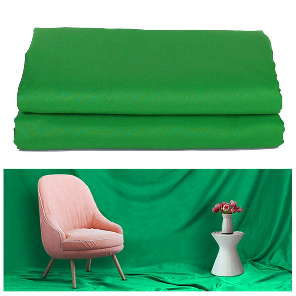 2*1.5m Photo Video Studio Photography Foldable Backdrop for Green Screen or Chroma Key Photos