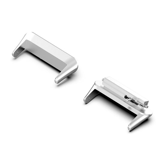 1 Pair Stainless Steel Watch Adapter for Huawei Band 7, Smart Watch Connector Accessory