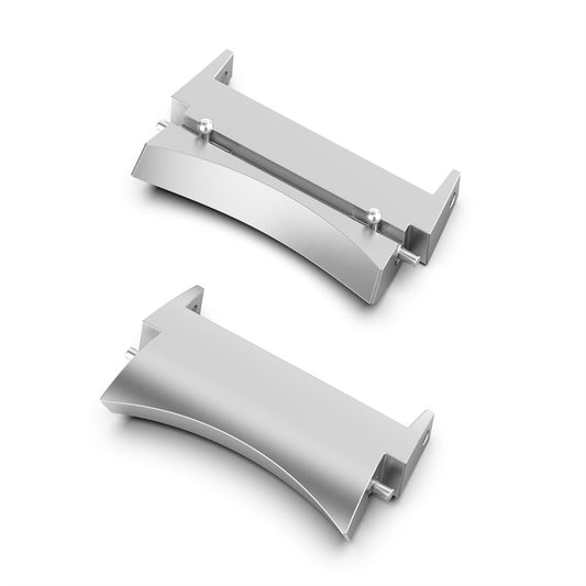 For Samsung Galaxy Watch 5 40mm / 44mm / 5 Pro 45mm 1 Pair Watch Connector Metal Adapter and Spring Bar Pin