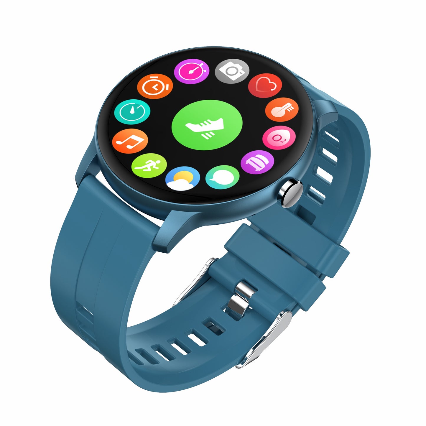 Z2 Smart Watch 1.3inch Round Screen Wristwatch Support Bluetooth Call Heart Rate Monitor