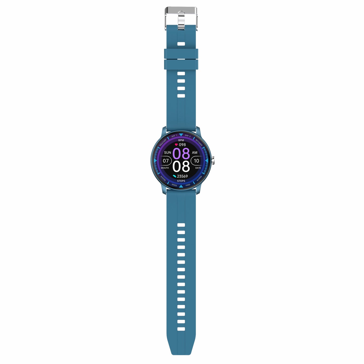 Z2 Smart Watch 1.3inch Round Screen Wristwatch Support Bluetooth Call Heart Rate Monitor