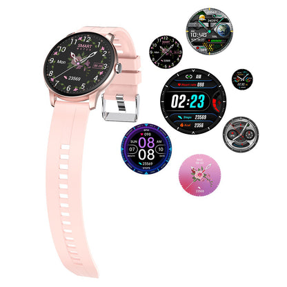Z2 Smart Watch 1.3inch Round Screen Wristwatch Support Bluetooth Call Heart Rate Monitor