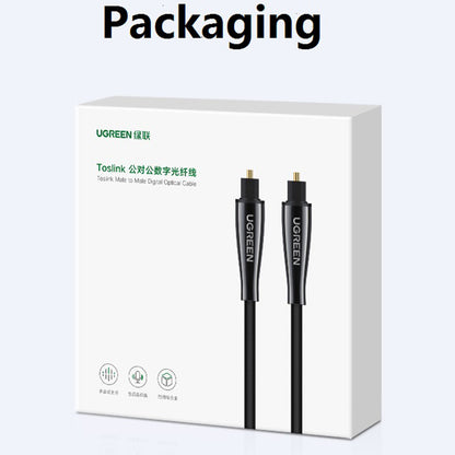 UGREEN 1m SPDIF Toslink Digital Optical Audio Cable for PS4 TV Box Speaker Wire Soundbar Amplifier Subwoofer