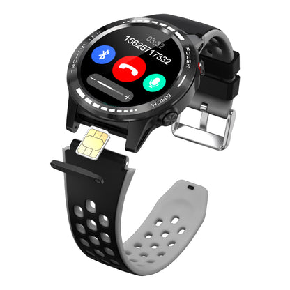 M7S GPS Smart Watch 1.3 inch IPS Screen Sports Bracelet IP67 Water-Resistant Health Watch with Heart Rate/Blood Pressure Monitoring Support Nano SIM Card