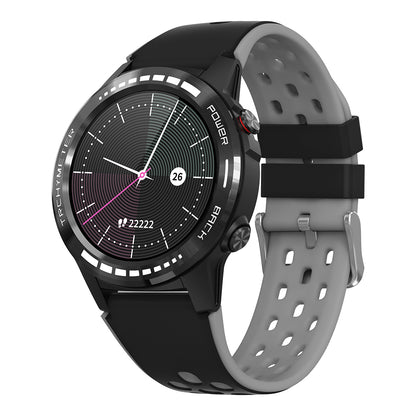 M7S GPS Smart Watch 1.3 inch IPS Screen Sports Bracelet IP67 Water-Resistant Health Watch with Heart Rate/Blood Pressure Monitoring Support Nano SIM Card