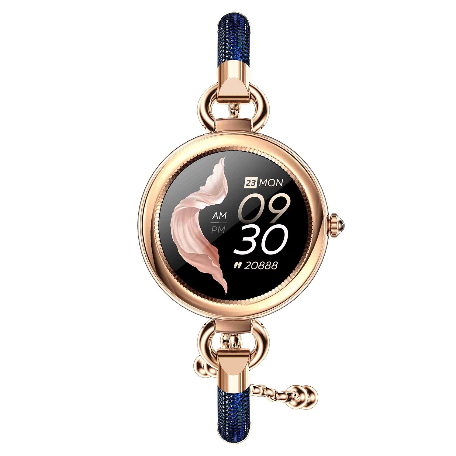 GT01 1.09-inch Women Physiological Smart Watch Health Wrist Watch with Heart Rate, Blood Pressure, and Blood Oxygen Monitoring IP68 Waterproof Sports Bracelet