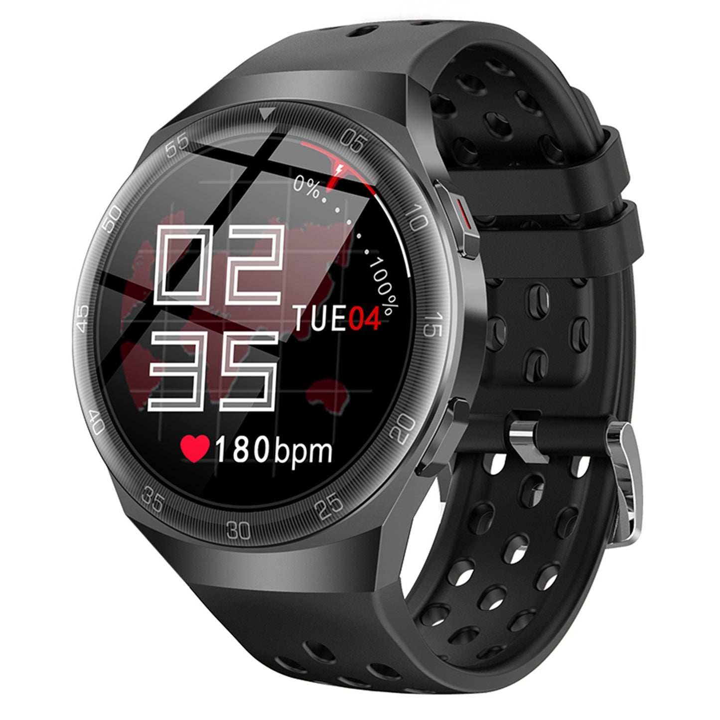 SENBONO MAX1 1.28 inch IPS Touch Screen Smart Watch Heart Rate Blood Oxygen Blood Pressure Monitoring IP67 Waterproof Sports Bracelet