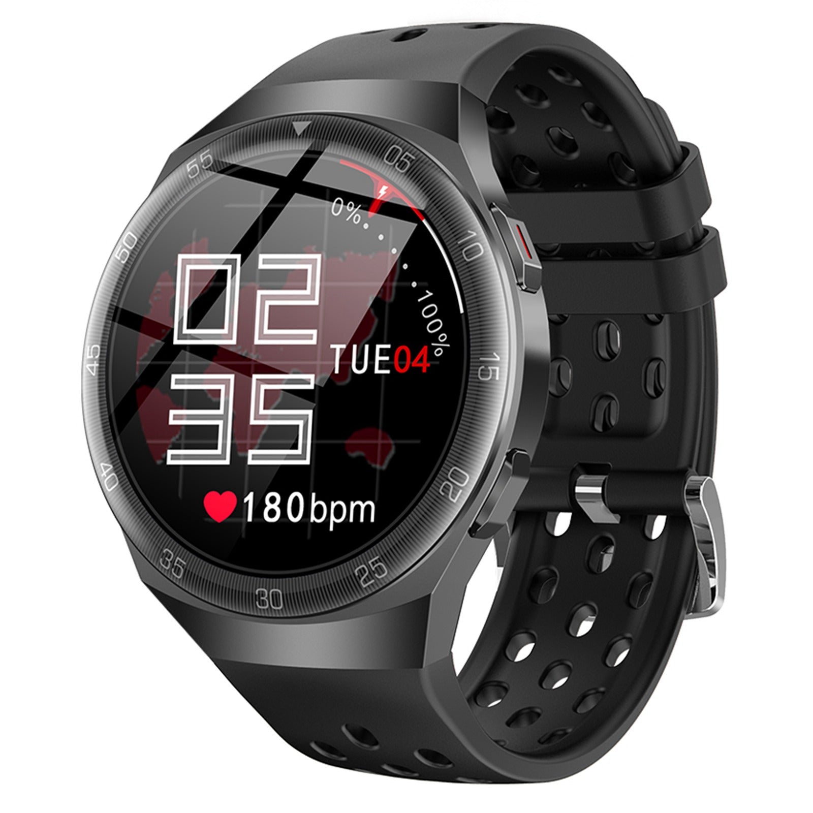 SENBONO MAX1 1.28 inch IPS Touch Screen Smart Watch Heart Rate Blood Oxygen Blood Pressure Monitoring IP67 Waterproof Sports Bracelet