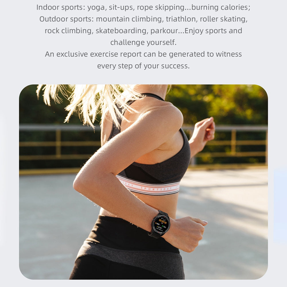 MIBRO X1 Smart Watch 5ATM Waterproof Fitness Sport Watch Blood Oxygen Heart Rate Monitor (Global Version)
