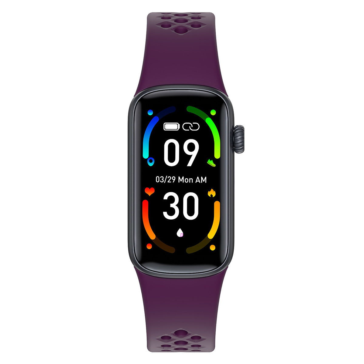 H91 1.47 inch HD Screen Smart Watch Multi-Sport Mode Fitness Bracelet Waterproof Health Watch with Heart Rate / Blood Oxygen Monitoring