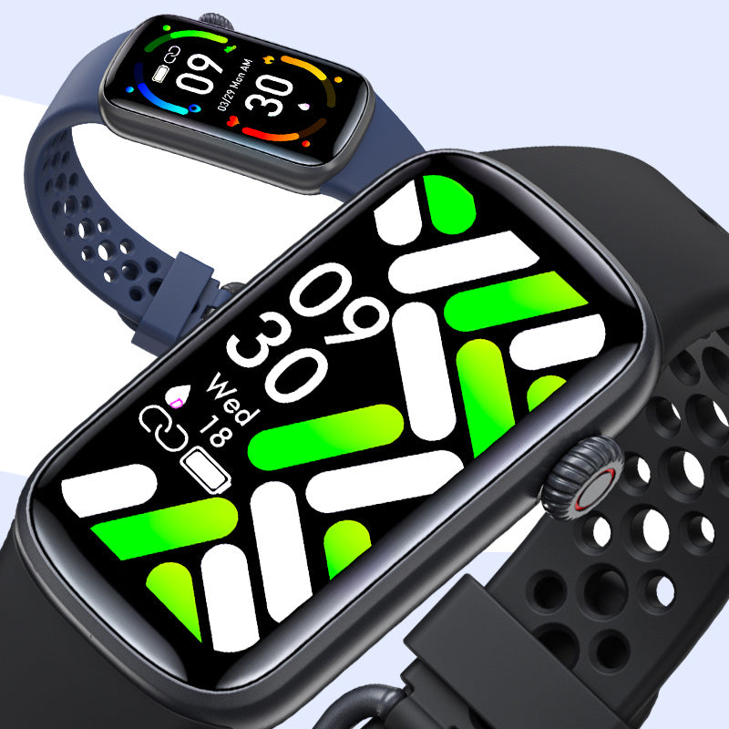 H91 1.47 inch HD Screen Smart Watch Multi-Sport Mode Fitness Bracelet Waterproof Health Watch with Heart Rate / Blood Oxygen Monitoring