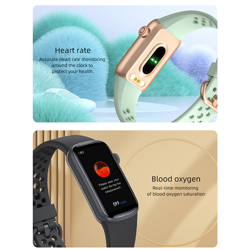 H91 1.47 inch HD Screen Smart Watch Multi-Sport Mode Fitness Bracelet Waterproof Health Watch with Heart Rate / Blood Oxygen Monitoring