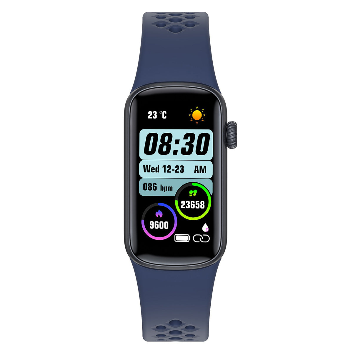 H91 1.47 inch HD Screen Smart Watch Multi-Sport Mode Fitness Bracelet Waterproof Health Watch with Heart Rate / Blood Oxygen Monitoring