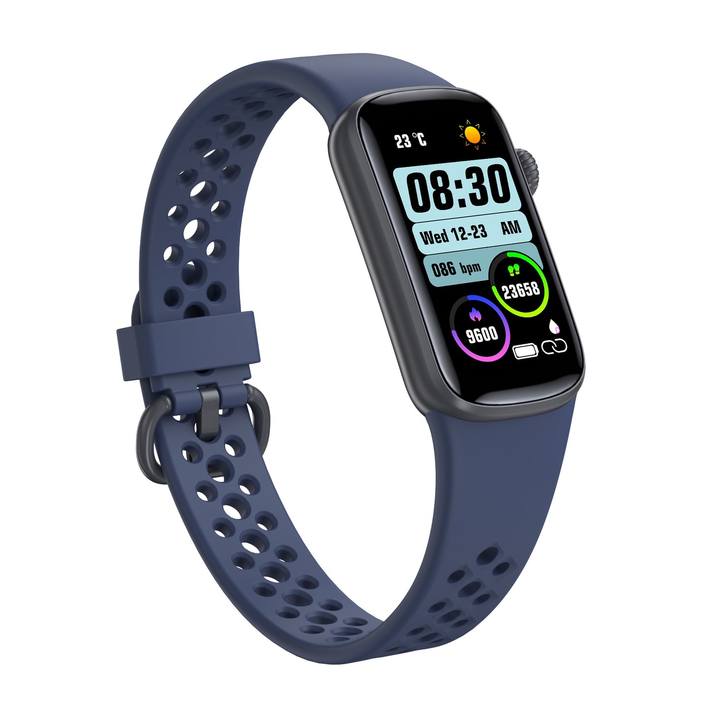 H91 1.47 inch HD Screen Smart Watch Multi-Sport Mode Fitness Bracelet Waterproof Health Watch with Heart Rate / Blood Oxygen Monitoring