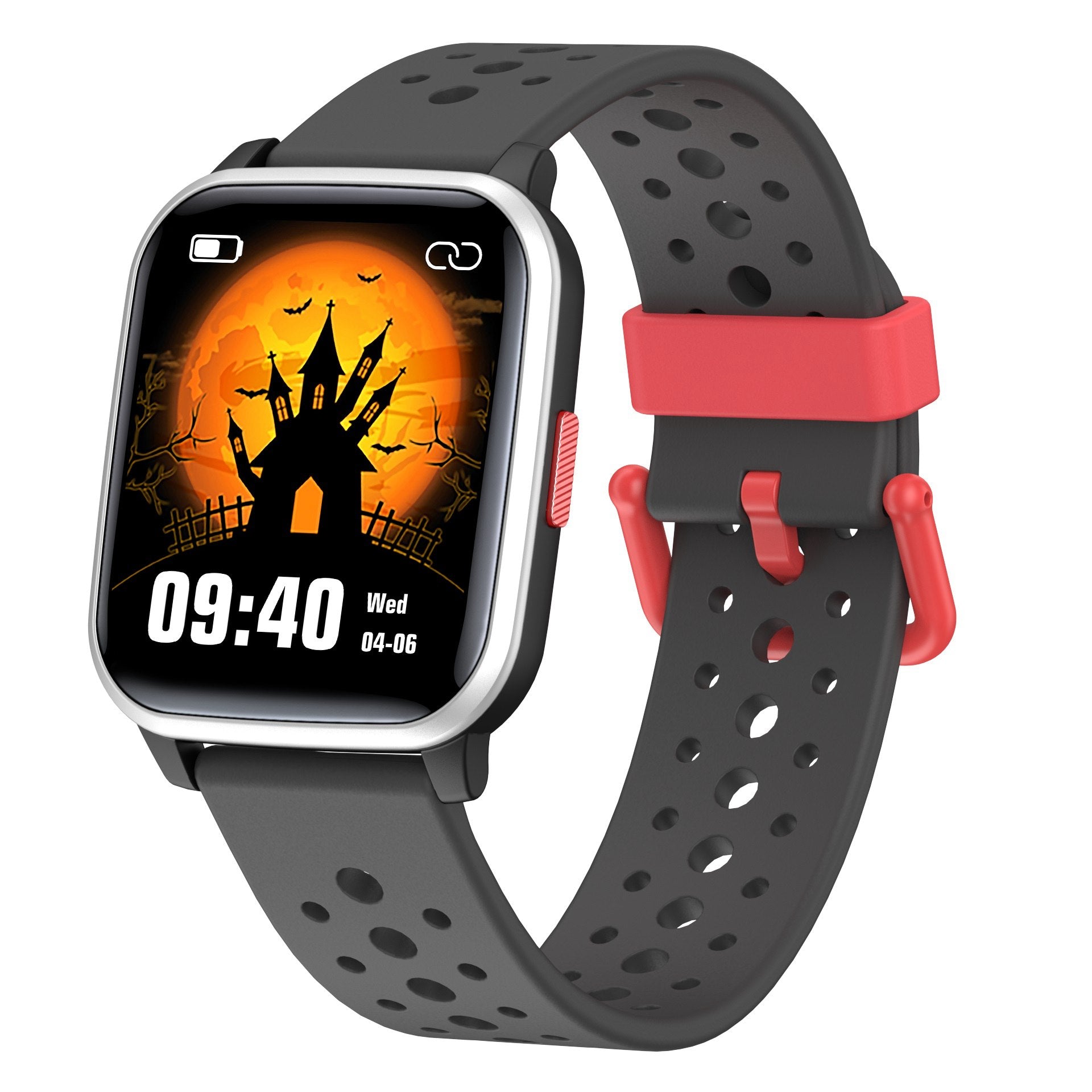 H69 Kid Smart Watch with Heart Rate Sleep Monitoring Anti-lost Waterproof Bracelet Support Music, Take Photo, Games