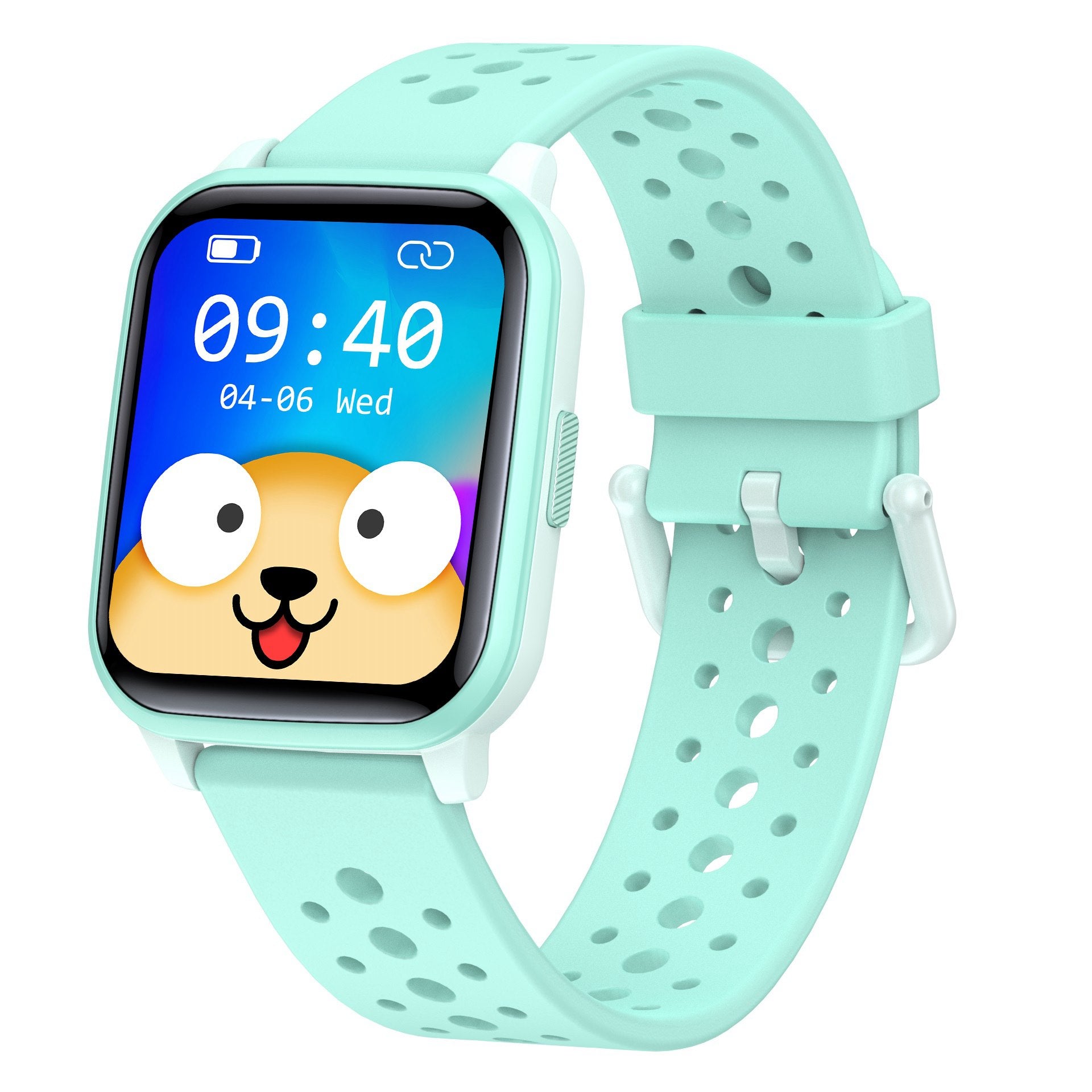 H69 Kid Smart Watch with Heart Rate Sleep Monitoring Anti-lost Waterproof Bracelet Support Music, Take Photo, Games