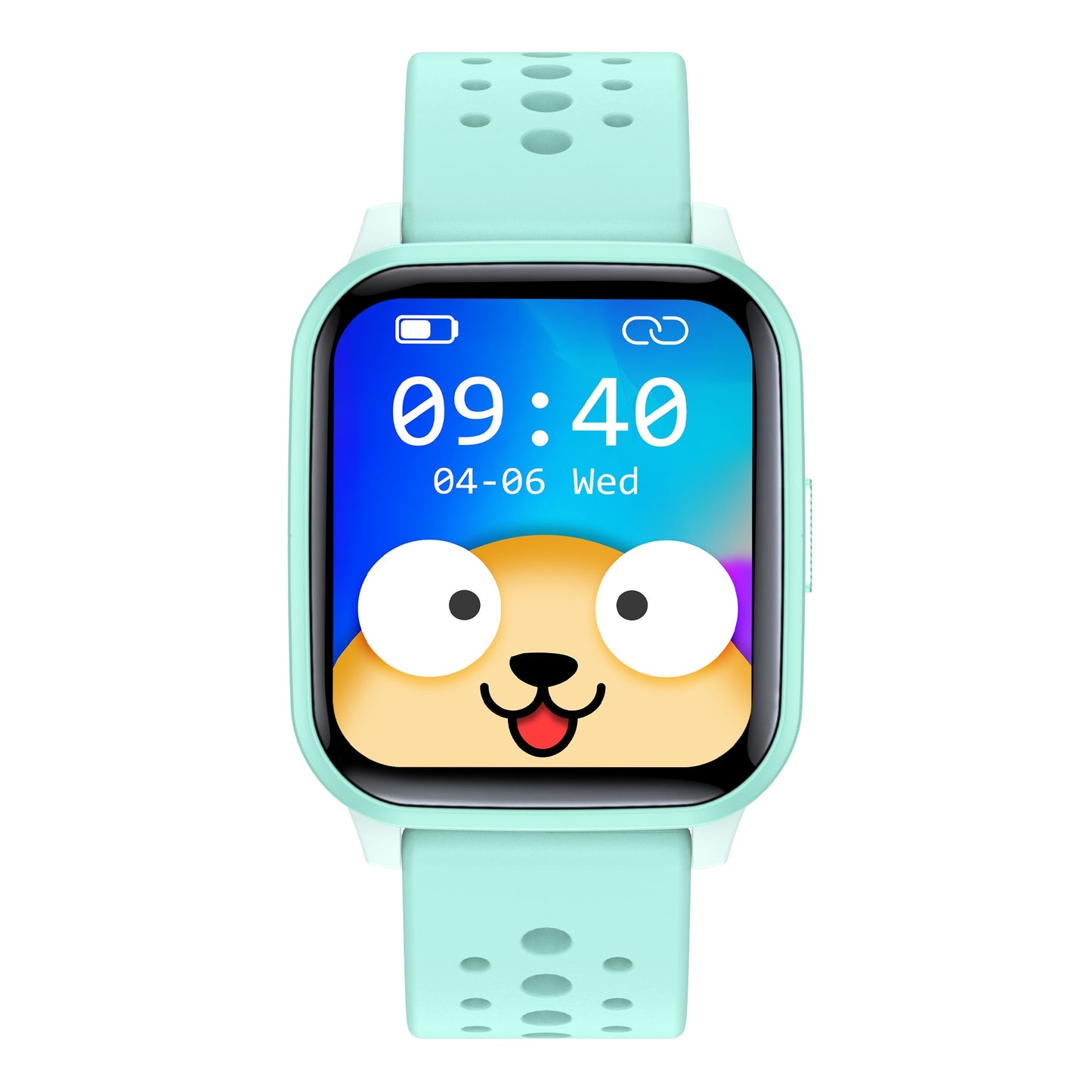 H69 Kid Smart Watch with Heart Rate Sleep Monitoring Anti-lost Waterproof Bracelet Support Music, Take Photo, Games