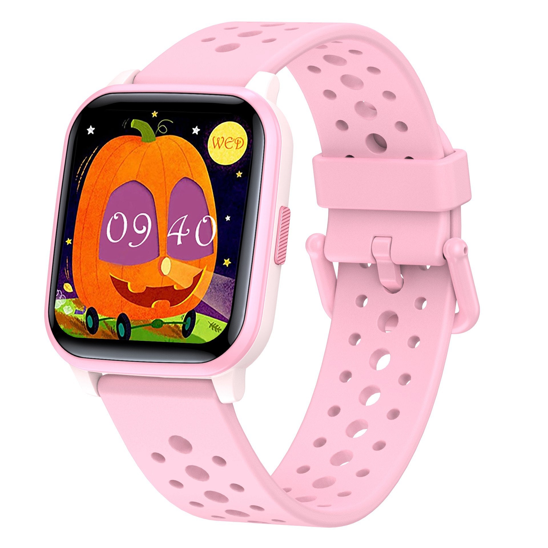 H69 Kid Smart Watch with Heart Rate Sleep Monitoring Anti-lost Waterproof Bracelet Support Music, Take Photo, Games
