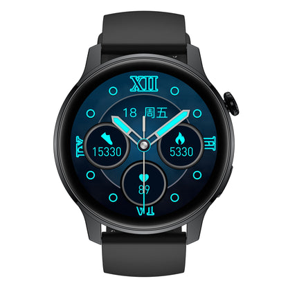 S46 1.28-inch TFT Round Screen Smart Watch Bluetooth Call Full Touch Music Bracelet Multi-Sport Mode Fitness Watch for Men and Women