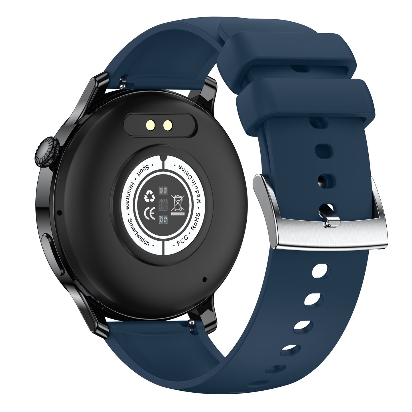 S46 1.28-inch TFT Round Screen Smart Watch Bluetooth Call Full Touch Music Bracelet Multi-Sport Mode Fitness Watch for Men and Women