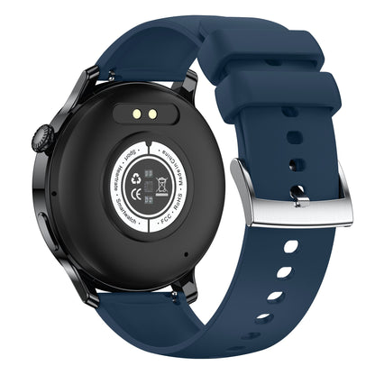 S46 1.28-inch TFT Round Screen Smart Watch Bluetooth Call Full Touch Music Bracelet Multi-Sport Mode Fitness Watch for Men and Women