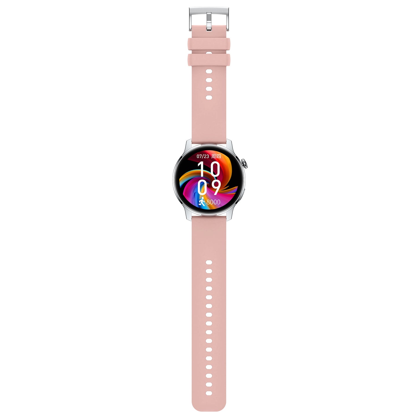 S46 1.28-inch TFT Round Screen Smart Watch Bluetooth Call Full Touch Music Bracelet Multi-Sport Mode Fitness Watch for Men and Women