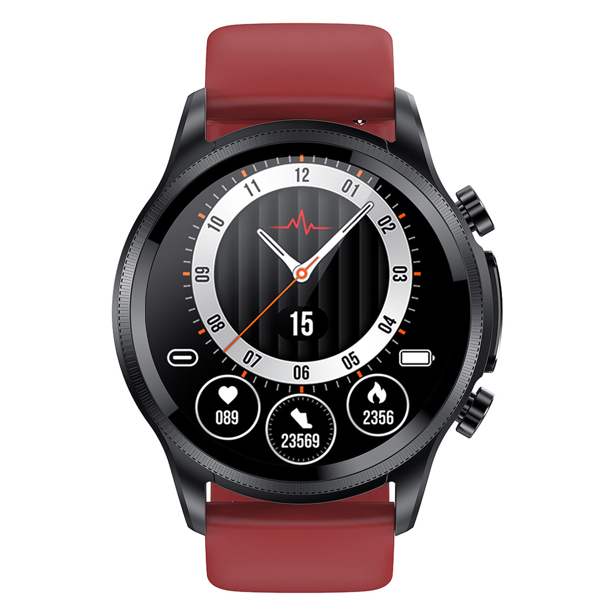 E400 1.39" Touch Screen HD Smart Bracelet Water Resistant Sports Watch ECG+PPG Health Watch with Body Temperature and Blood Oxygen Monitoring (TPU Strap)