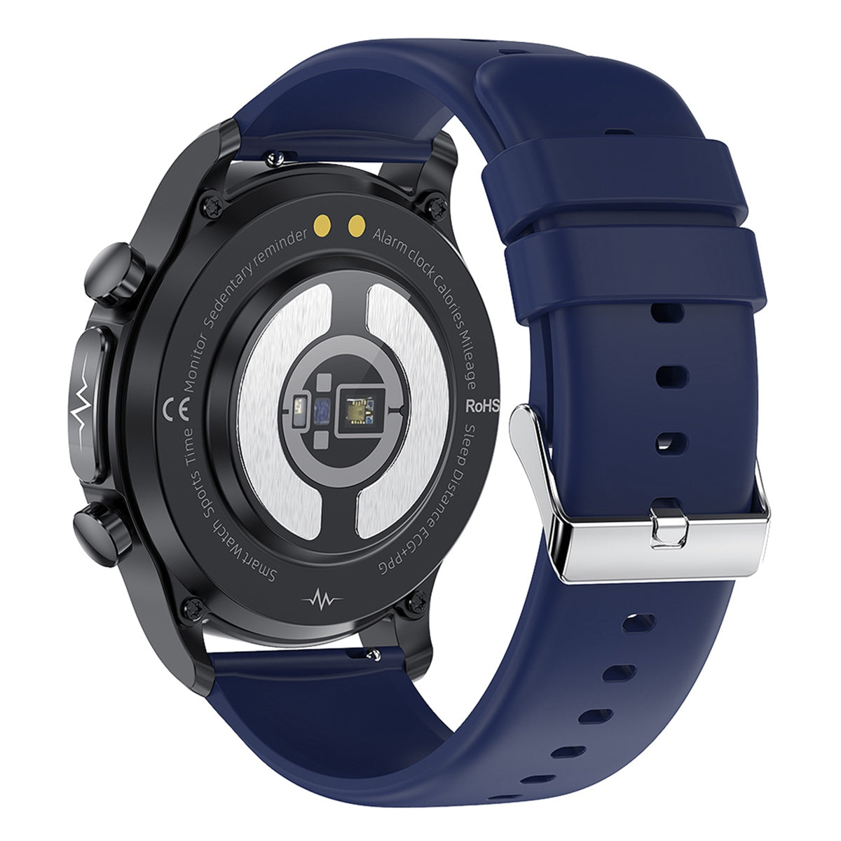 E400 1.39" Touch Screen HD Smart Bracelet Water Resistant Sports Watch ECG+PPG Health Watch with Body Temperature and Blood Oxygen Monitoring (TPU Strap)