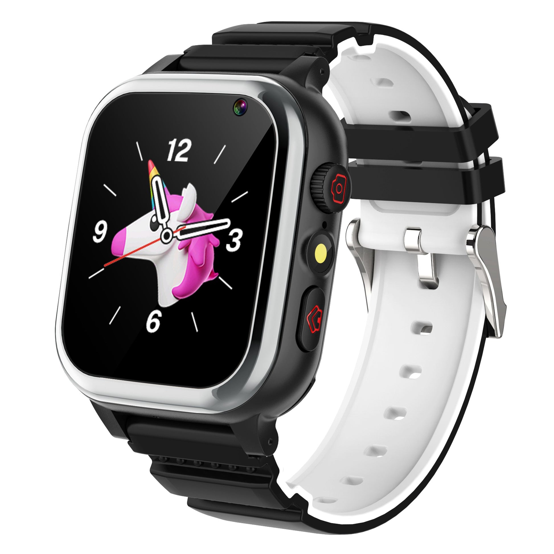 D02T 1.44 inch HD Touch Screen Smart Watch with 26 Mini Games Silicone Strap Electric Bracelet for Kids