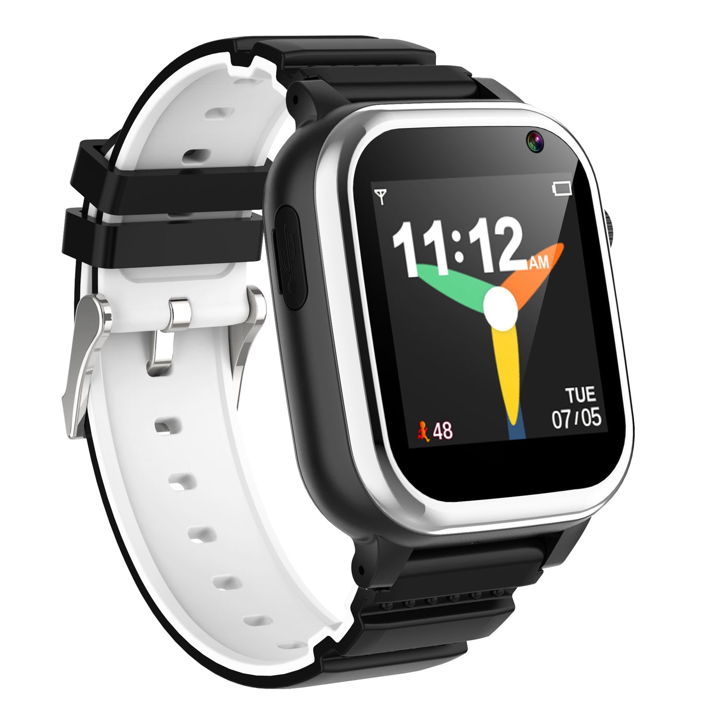 D02T 1.44 inch HD Touch Screen Smart Watch with 26 Mini Games Silicone Strap Electric Bracelet for Kids