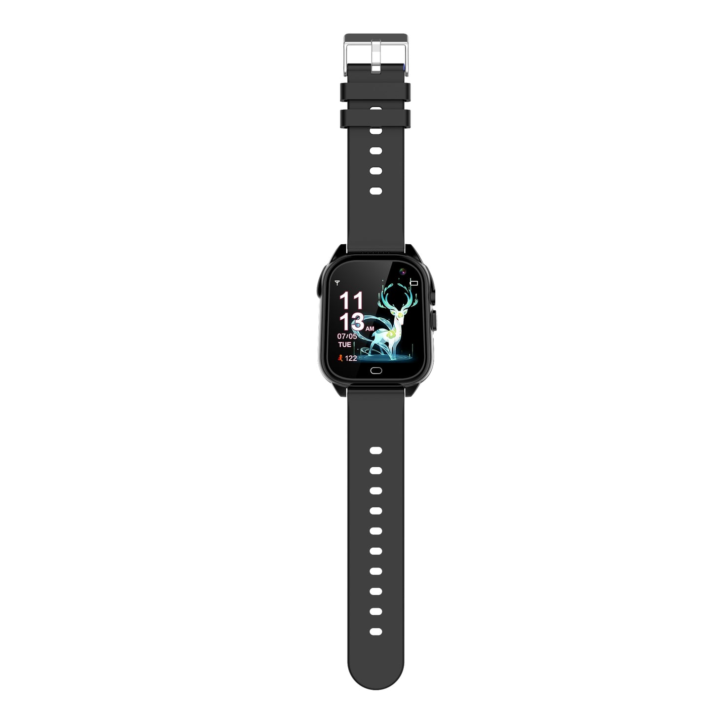 D05 Kids Smart Watch with Silicone Strap, 1.44 inch HD Touch Screen Electric Bracelet Built-in 26 Mini Games