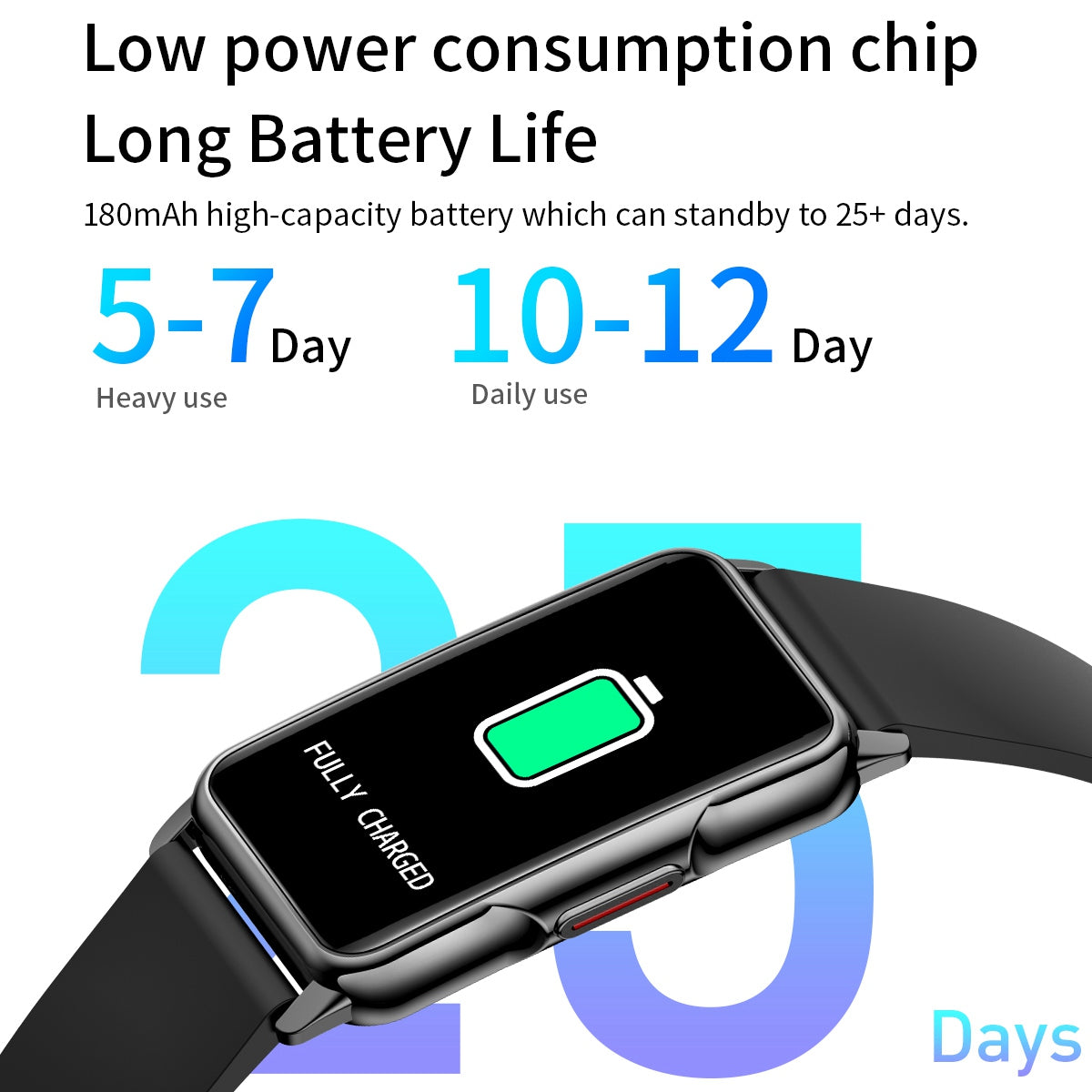 H80 1.47 inch Smart Watch Multi-Sport Mode Fitness Bracelet IP67 Waterproof Health Watch with Sleep Monitoring