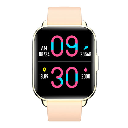 A3 1.7 inch Square Full Touch Screen Smart Watch IP67 Waterproof Sports Bracelet Supports Bluetooth Calling