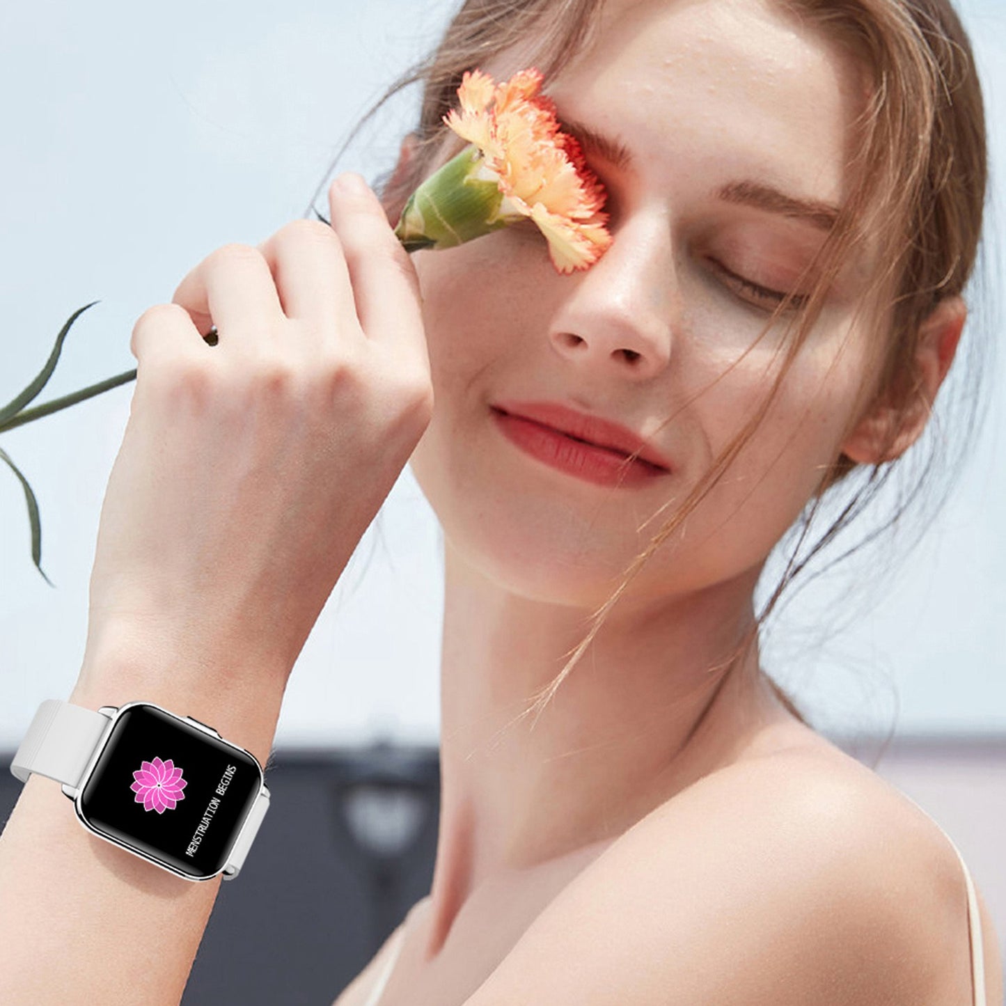 A3 1.7 inch Square Full Touch Screen Smart Watch IP67 Waterproof Sports Bracelet Supports Bluetooth Calling