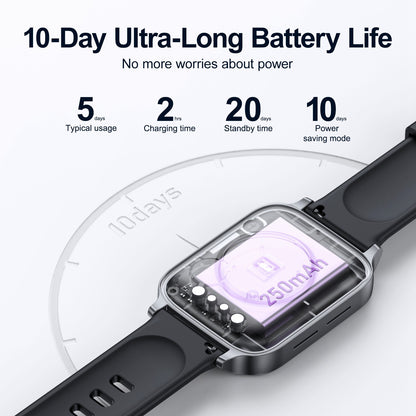 JOYROOM JR-FT3 Pro Smart Watch Sports Waterproof Fitness Bracelet with 24h Health Monitoring Supports Bluetooth Calling