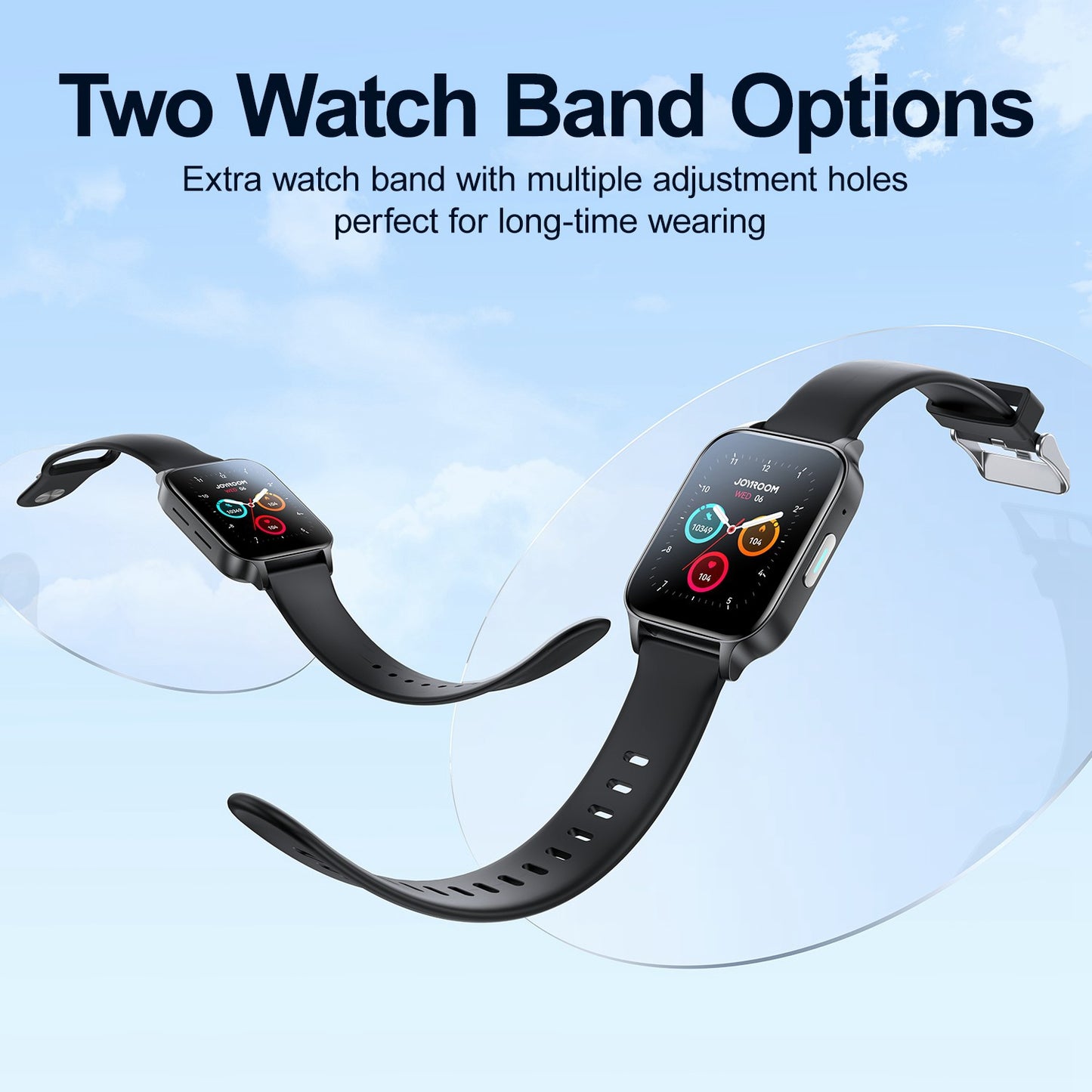 JOYROOM JR-FT3 Pro Smart Watch Sports Waterproof Fitness Bracelet with 24h Health Monitoring Supports Bluetooth Calling