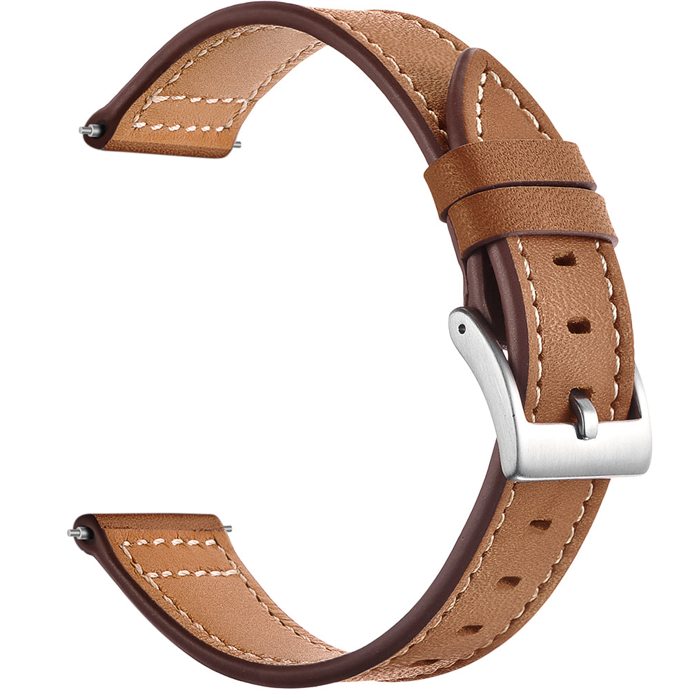 20mm Genuine Leather Watch Band for Huami Amazfit Youth Edition