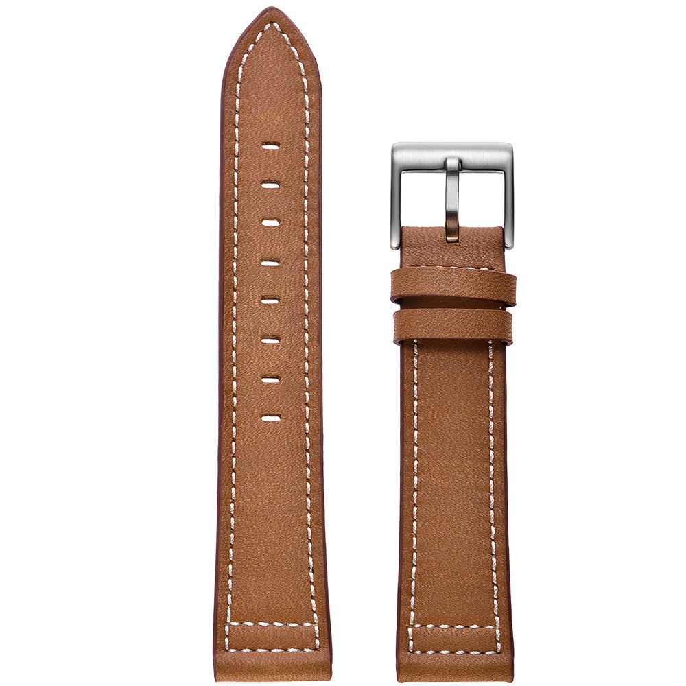 20mm Genuine Leather Watch Band for Huami Amazfit Youth Edition