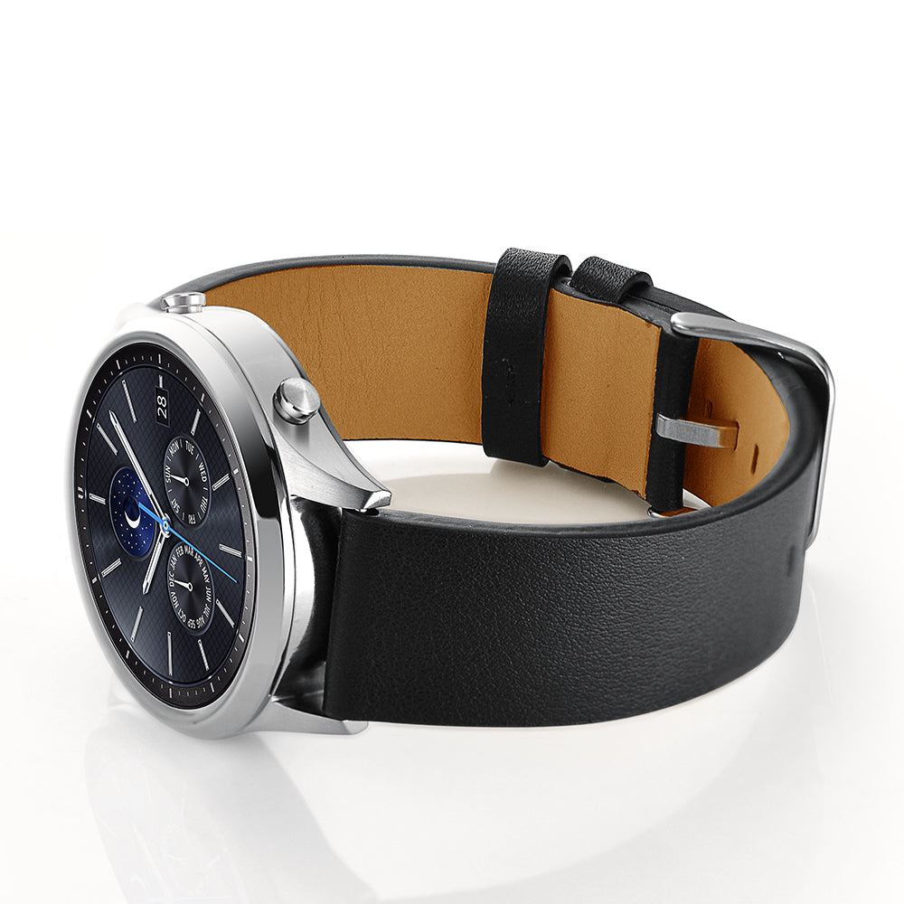 22mm Genuine Leather Smart Watch Band for Samsung Gear S3 Classic/Frontier