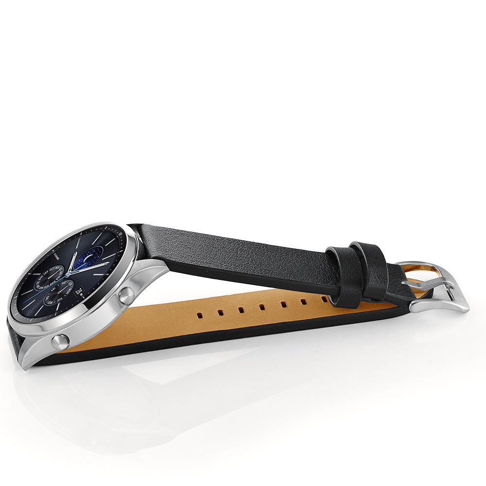 22mm Genuine Leather Smart Watch Band for Samsung Gear S3 Classic/Frontier